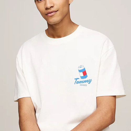 Tommy Hilfiger Ανδρική κοντομάνικη μπλούζα Plus Back Graphic T-Shirt